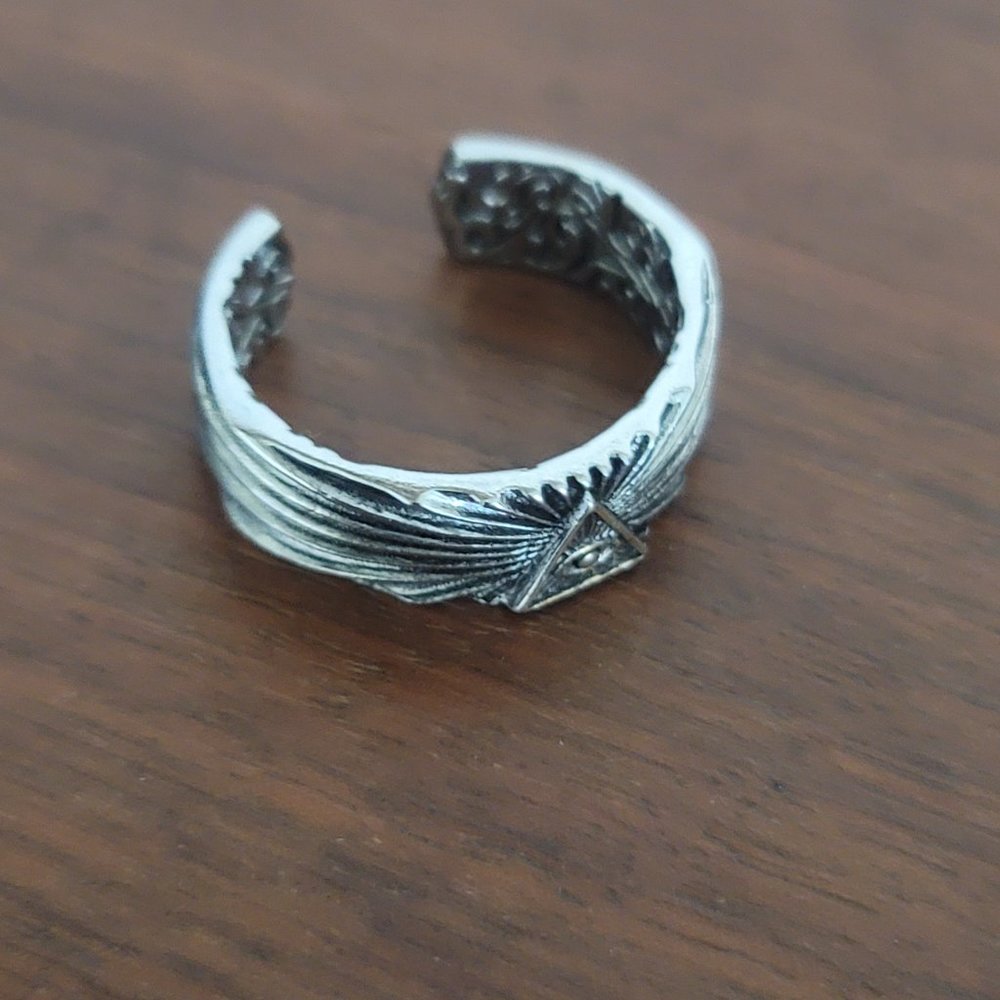Women's Sterling Silver Ring adjustable